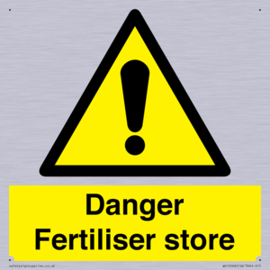 Danger Fertiliser store